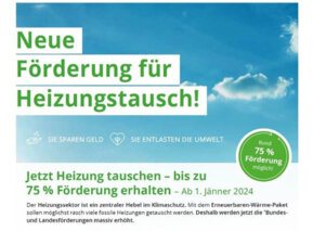 Förderung für Heizungstausch